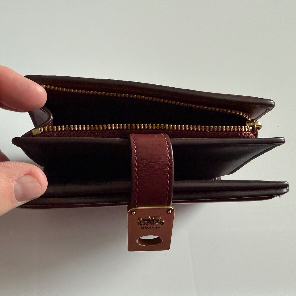 Coach Hutton Leather Wallet - Picture 6 of 6
